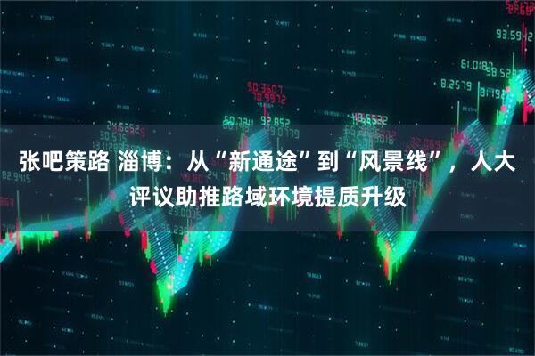 张吧策路 淄博：从“新通途”到“风景线”，人大评议助推路域环境提质升级